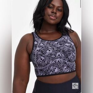 Torrid Low-Impact‎ Wireless Longline Active Sports Bra size 5